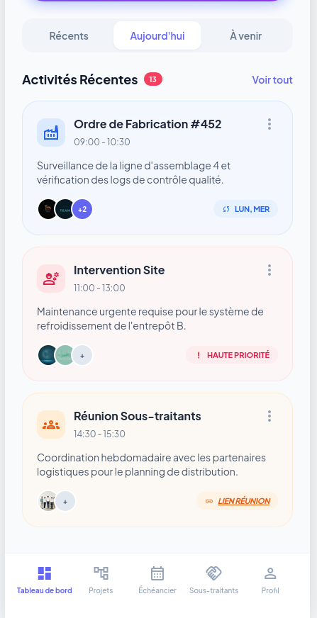 AVIA Manager - Light Mode